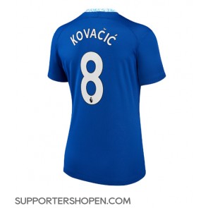 Chelsea Mateo Kovacic #8 Hemma Matchtröja Dam 2022-23 Kortärmad